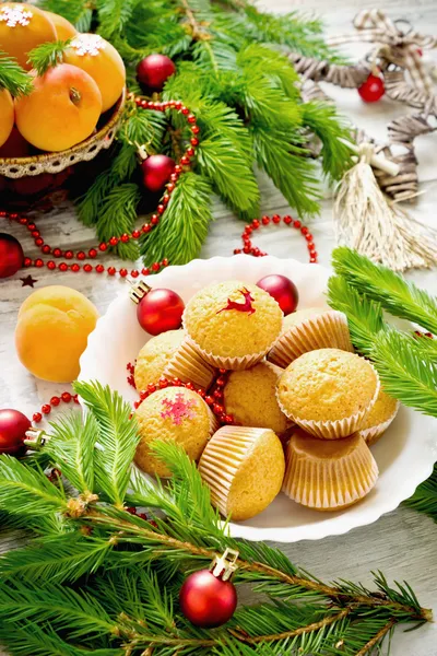 Pasteles de Navidad — Foto de Stock