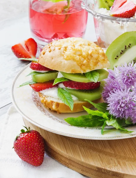 Vitamine sandwich — Stockfoto