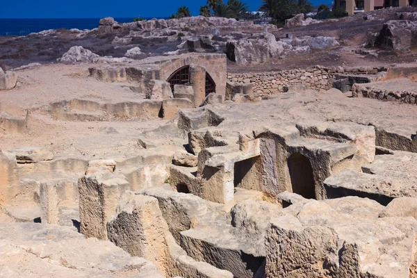 Excavations in Cyprus, Paphos. — Stock Photo, Image