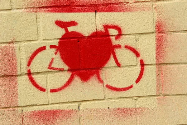 자전거의 혜택에 아이콘 — 스톡 사진