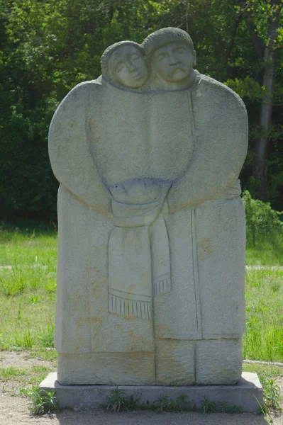 Estatua de los amantes — Foto de Stock