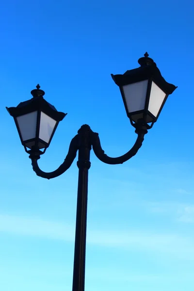 Az utcai világítás lámpák — Stock Fotó