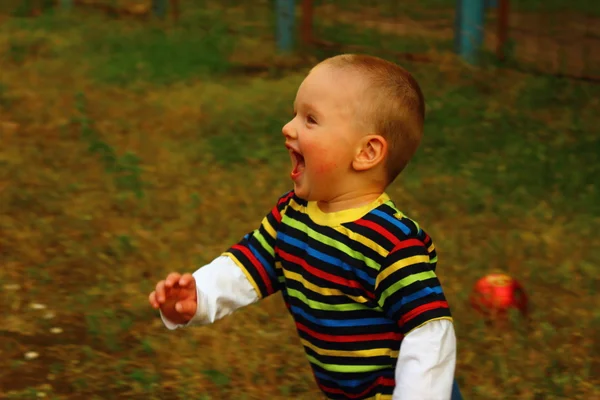 Coureur d'enfants — Photo