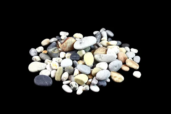 Énorme pile de pierres de mer — Photo