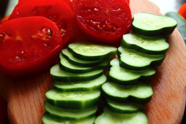 salatalık ve domates