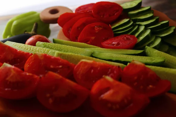 Enni egészséges zöldségfélék — Stock Fotó