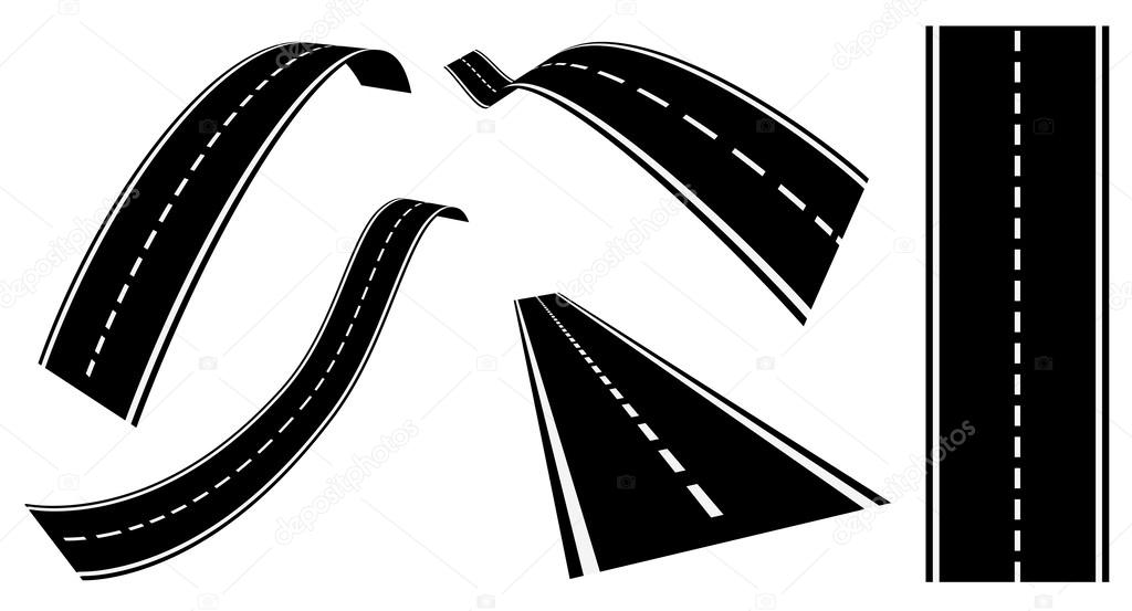 wallpapers Dibujos De Carreteras Para Imprimir carretera vectores graficos imagenes vectoriales depositphotos