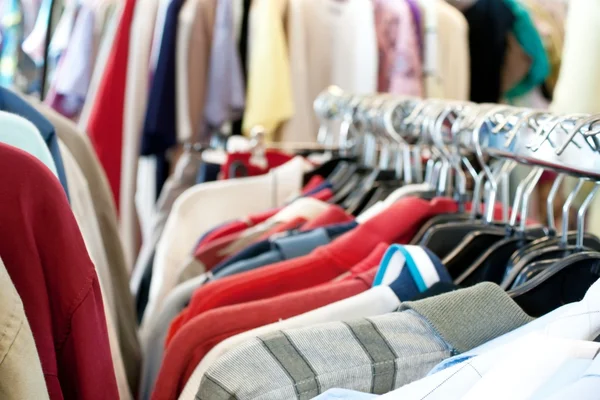 Second hand clothing Stock Image