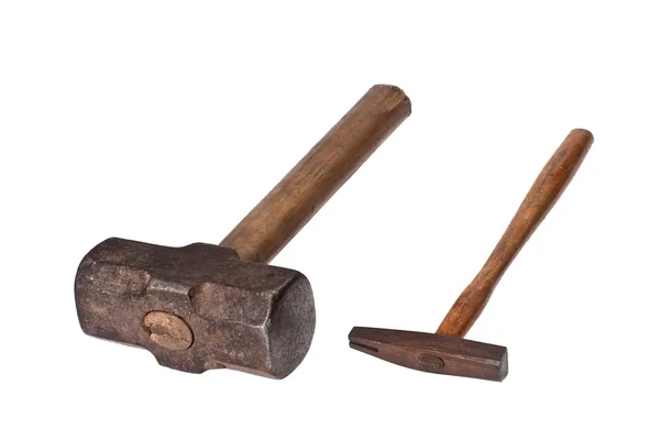 Big and small hammers — Stock Photo, Image