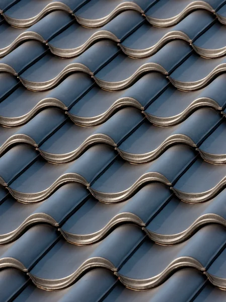 Azulejos del techo negro —  Fotos de Stock