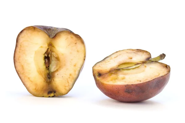 Old cut Apple — Stock Photo, Image