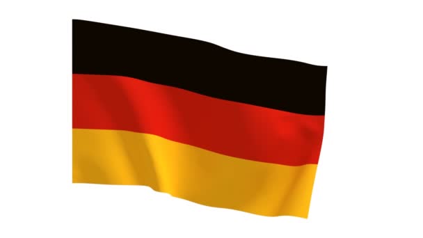 Drapeau allemand — Video