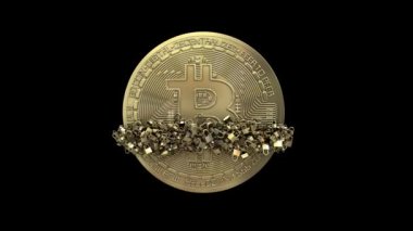 Bitcoin Lock Wave Crypto Security with alpha