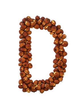 Cadılar Bayramı Balkabağı Feneri Parçacık D