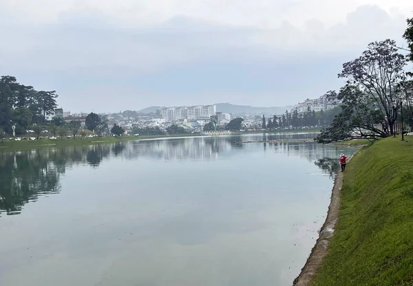 Afternoon Wandering Xuan Huong Lake — Foto de Stock