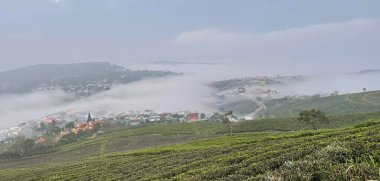 Bulutlar Cau Dat kasabasına geri döndü.