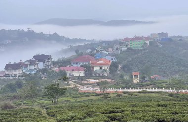 Bulutlar Cau Dat kasabasına geri döndü.
