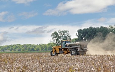 verspreiding van kalk