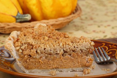 streusel pumpking pasta dilimi