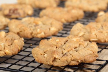 Fıstık ezmesi kurabiye soğutma