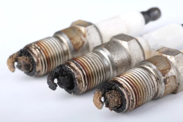 Corroded Spark Plugs — Stock Photo, Image