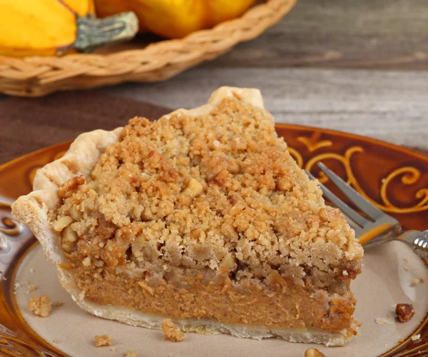 Torta di zucca fatta in casa — Foto Stock