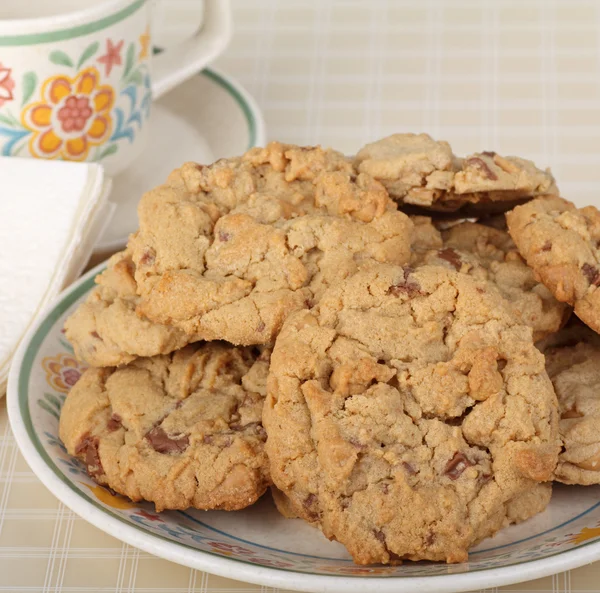 Plate Full of Cookies — Stock Photo, Image