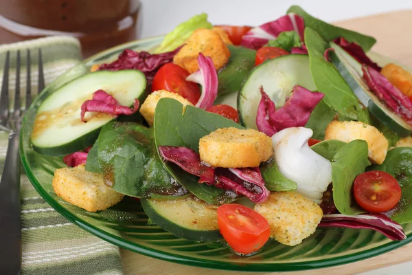 Insalata di spinaci nutriente — Foto Stock