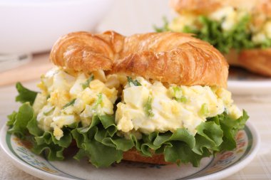 yumurta salatası sandviçi portre
