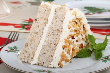 Noel kek dilimi