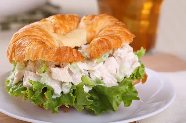 Csirke saláta szendvics Vértes Jogdíjmentes Stock Fotók