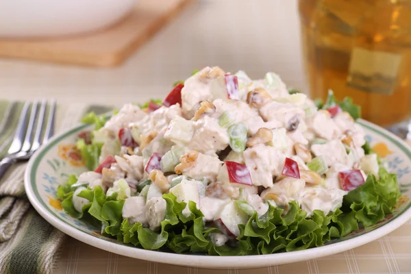 Refeição de salada de frango — Fotografia de Stock