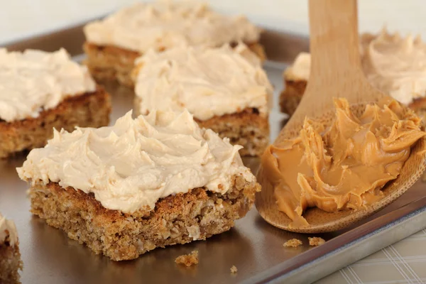 Peanut Butter Bars — Stock Photo, Image