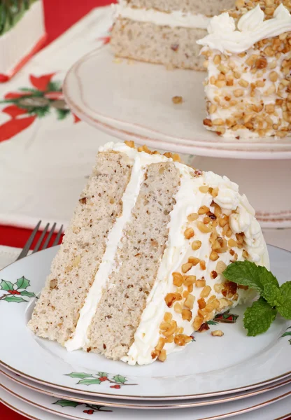 Ein Stück Kuchen — Stockfoto