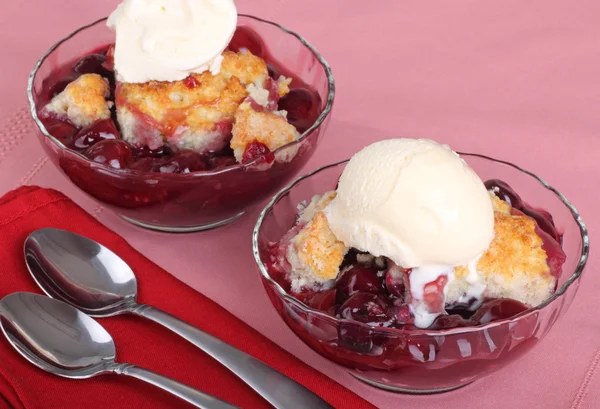 Dessert Cherry Cobler — Photo