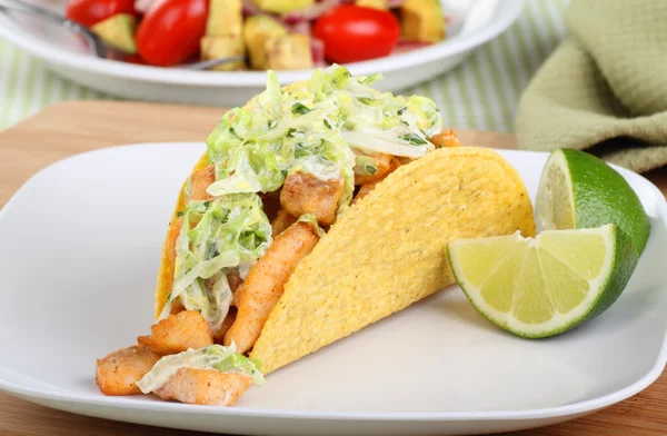 Taco de pescado — Foto de Stock