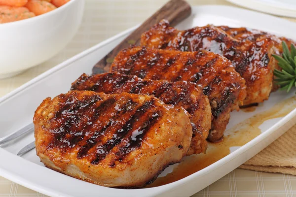 Grilled Pork Loin — Stock Photo, Image