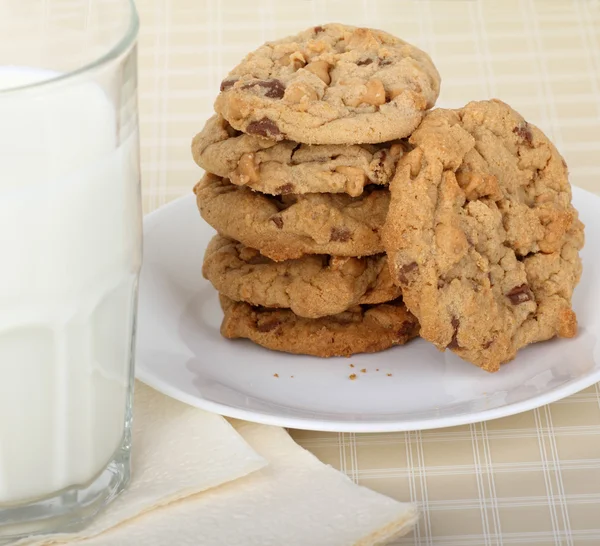 Stivă de cookie-uri — Fotografie, imagine de stoc