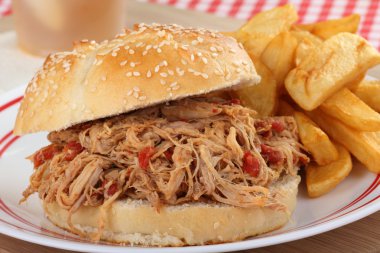 çekti domuz sandviç portre