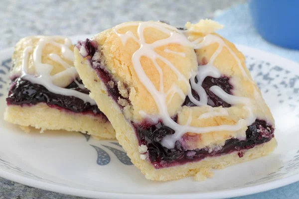 Blueberry Dessert Bars — Stock Photo, Image