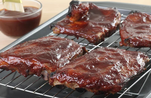 Barbecue ribs — Stockfoto