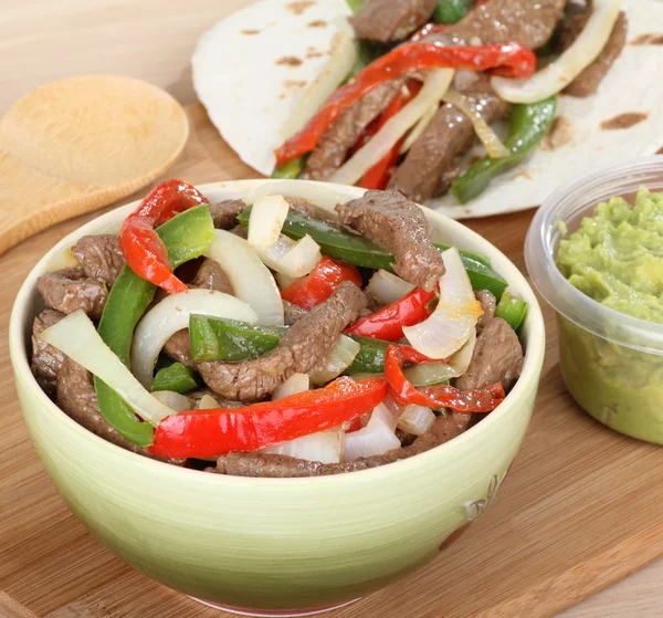 Fajitas de Carne — Foto de Stock