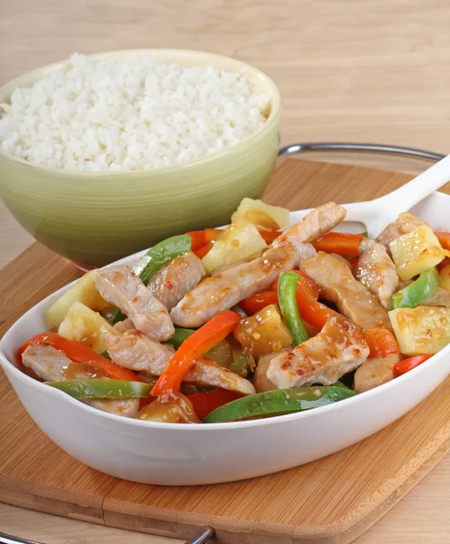 Sweet and Sour Pork — Stock Photo, Image