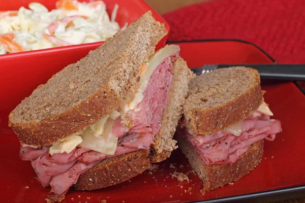 Pastrami Sandwich — Stock Photo, Image
