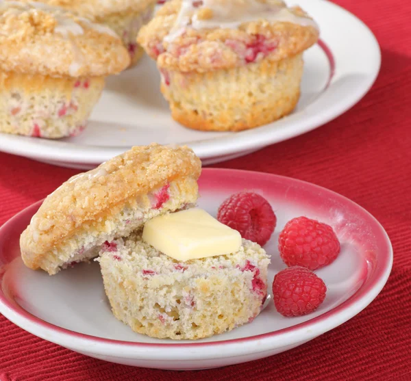 Muffins framboises — Photo