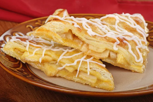 Two Apple Turnovers — Stock Photo, Image