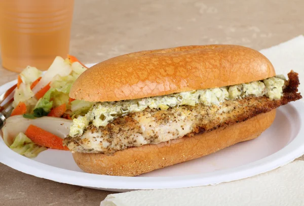 Fish Fillet Sandwich — Stock Photo, Image