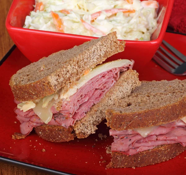 Pastrami on Rye — Stock Photo, Image