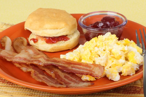 Bacon and Egg Breakfast — Stock Photo, Image