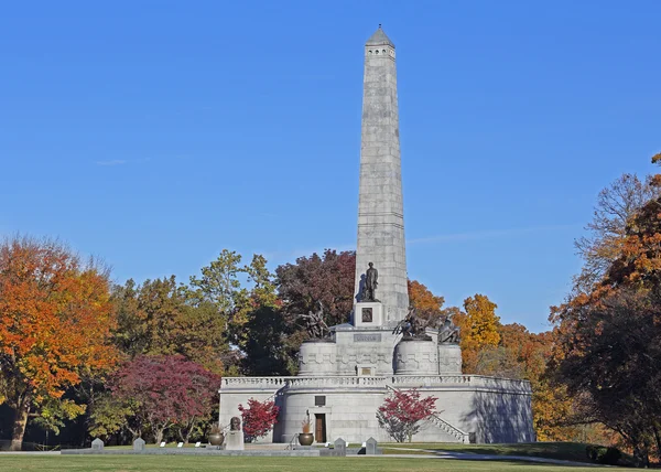 Президент Авраам Лінкольн могила — стокове фото